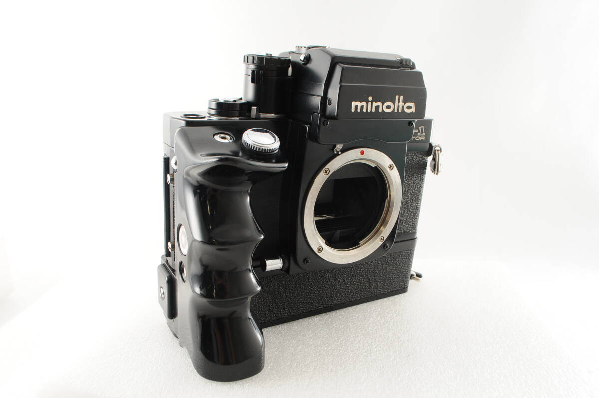 ★超美品★ MINOLTA ミノルタ X-1 Motor ボディ ★清潔感溢れる綺麗な外観! 透き通る光学系! 露出計作動! 確実な検品で全ての動作検品済!_画像3