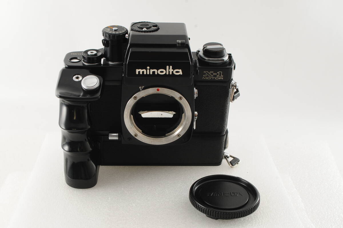 ★超美品★ MINOLTA ミノルタ X-1 Motor ボディ ★清潔感溢れる綺麗な外観! 透き通る光学系! 露出計作動! 確実な検品で全ての動作検品済!_画像10