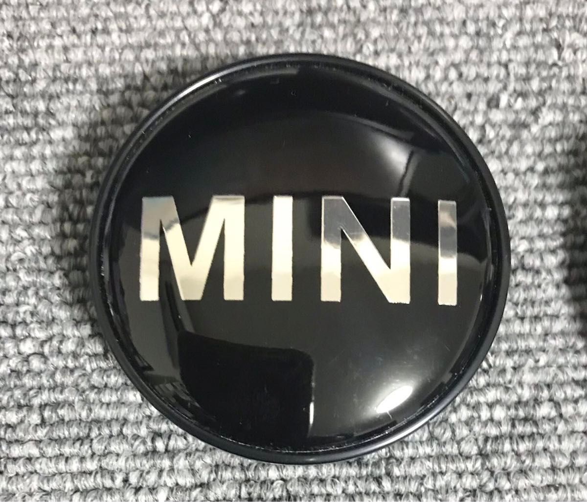 ミニクーパー　MINI　ホイールセンターキャップ　R系　54mm ハブキャップ　ブラック　黒