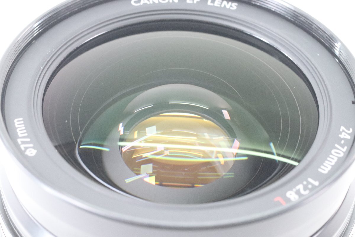 CANON キャノン EF LENS 24-70mm F2.8 L USM ULTRASONIC 一眼レフ カメラ ズーム レンズ 43622-Kの画像10