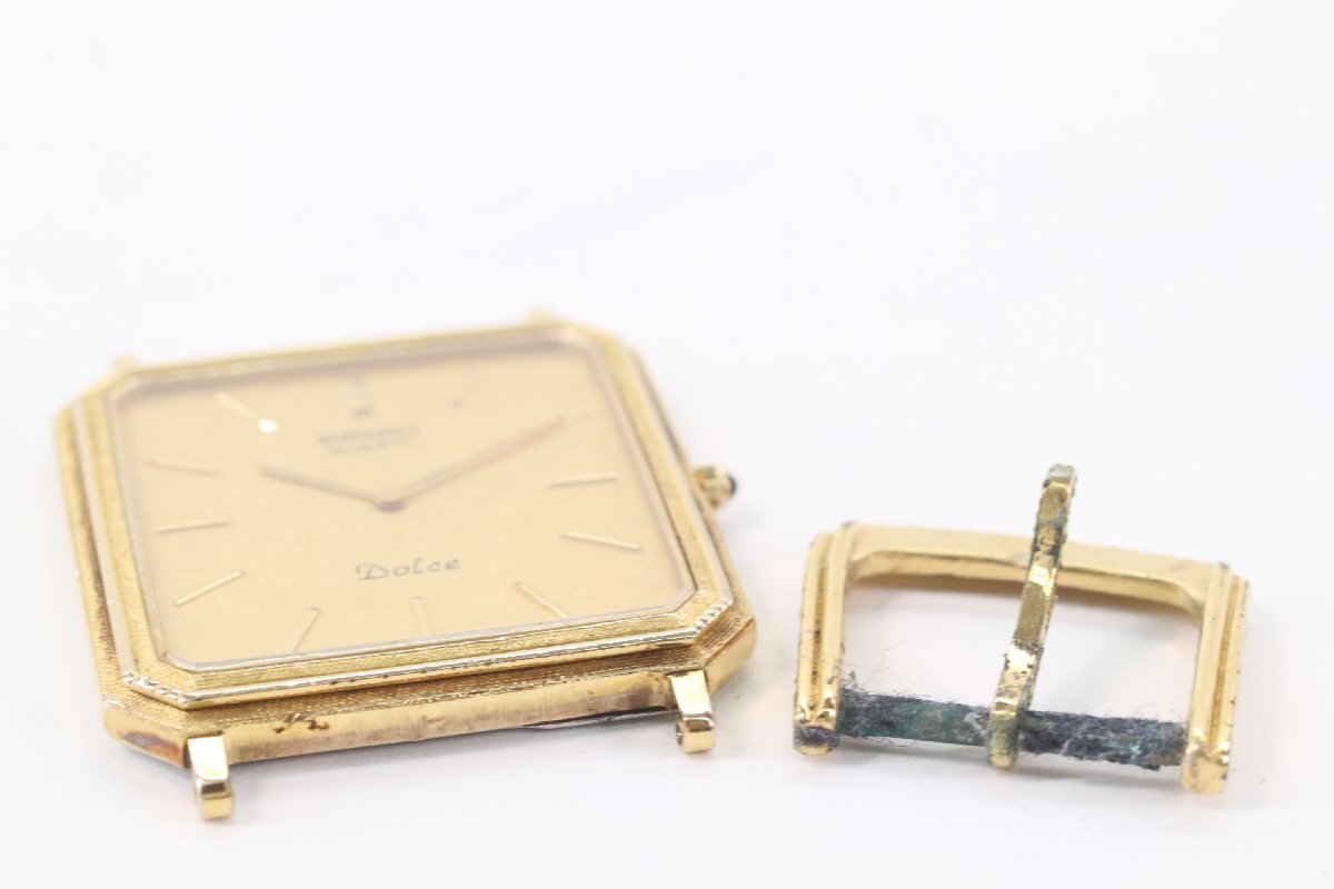 SEIKO Seiko Dolce Dolce 6730-5160 10K×SS quartz men's wristwatch face only 5327-HA