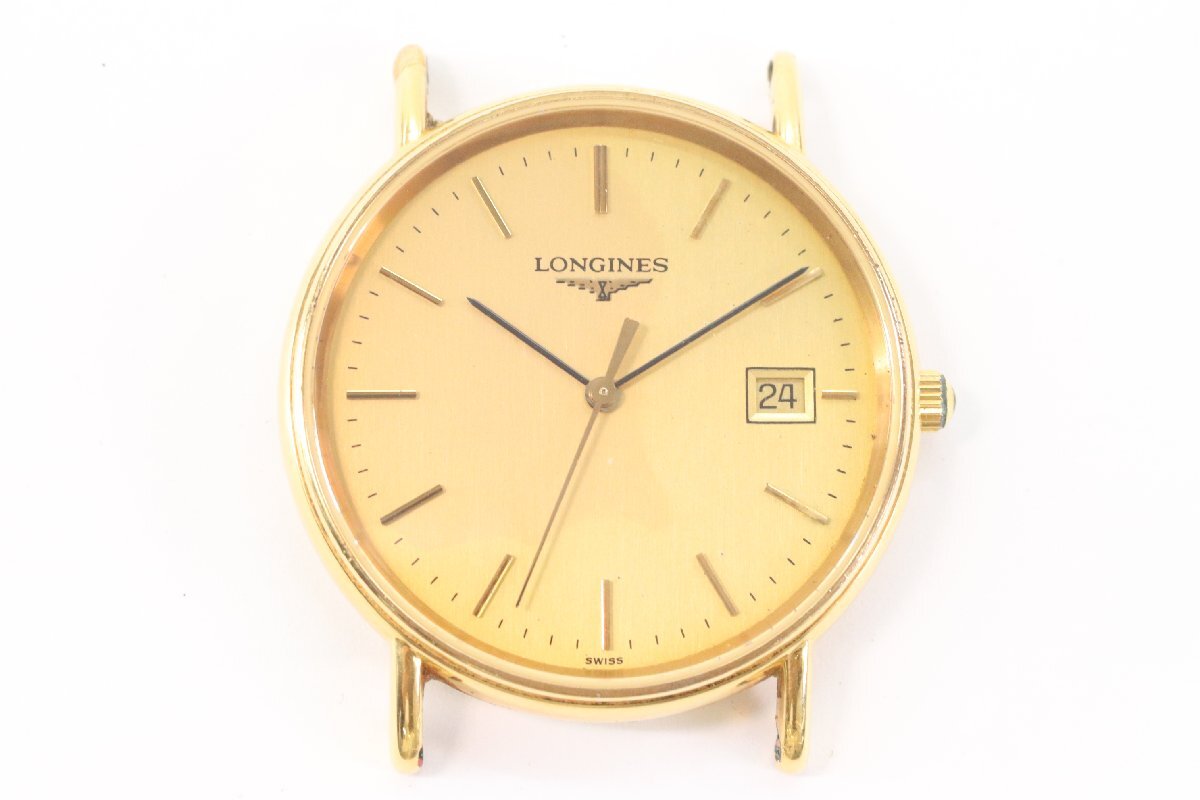 LONGINES Longines L4.636.2 Grand Classic кварц Date мужские наручные часы Gold цвет лицо только 5305-HA