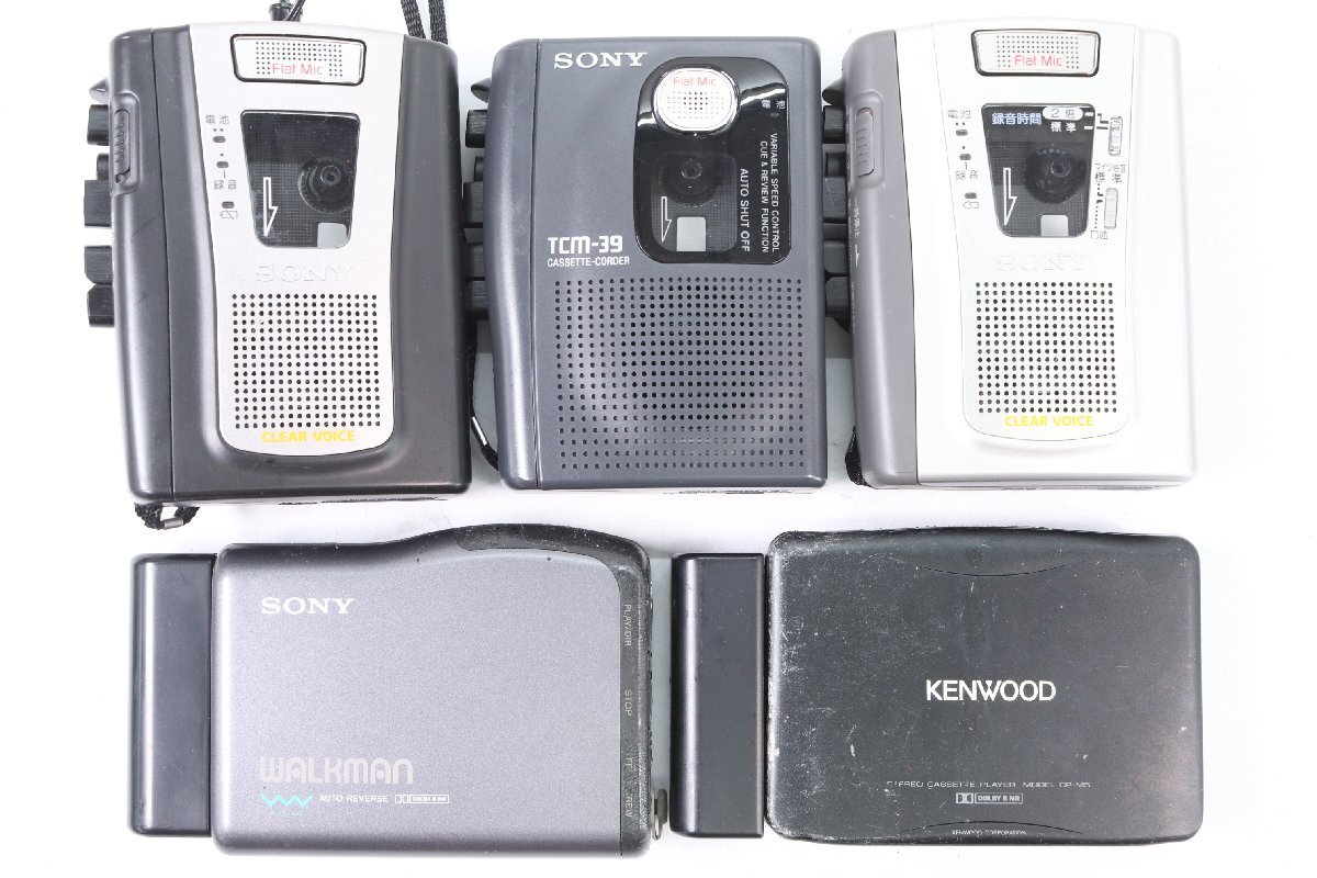 [25 point ]SONY AIWA national KENWOOD etc. radio-cassette CD player Walkman radio set sale music 5284-Y