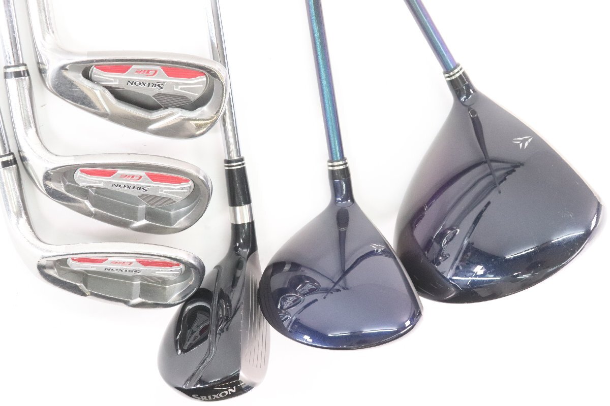 【12点】SRIXON スリクソン Gie 5-9 S P A Z H65/XXIO ゼクシオ DST 等 キャディバッグ まとめ GOLF ゴルフ ドライバー クラブ 用品 5350-K_画像9