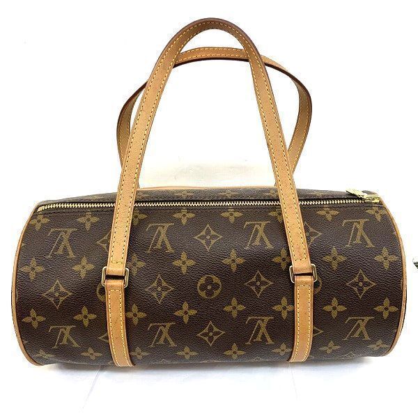 大幅値下げ 【送料無料】 LOUIS VUITTON ルイヴィトン パピヨン30 M51385 ポーチ付 モノグラム ハンドバッグ 人気 廃盤_画像2