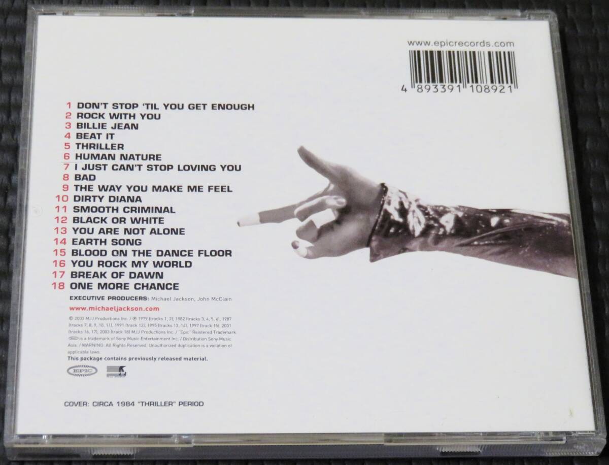 ◆Michael Jackson◆ マイケル・ジャクソン Number Ones ナンバー・ワンズ Best ベスト CD 輸入盤 ■2枚以上購入で送料無料の画像2