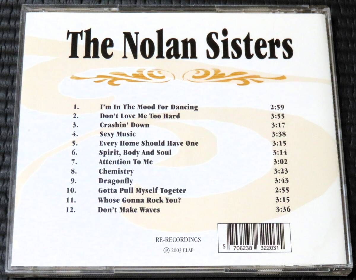 ◆The Nolan Sisters◆ Nolans ノーランズ I'm In the Mood for Dancing ベスト Best 輸入盤 CD ■2枚以上購入で送料無料_画像2