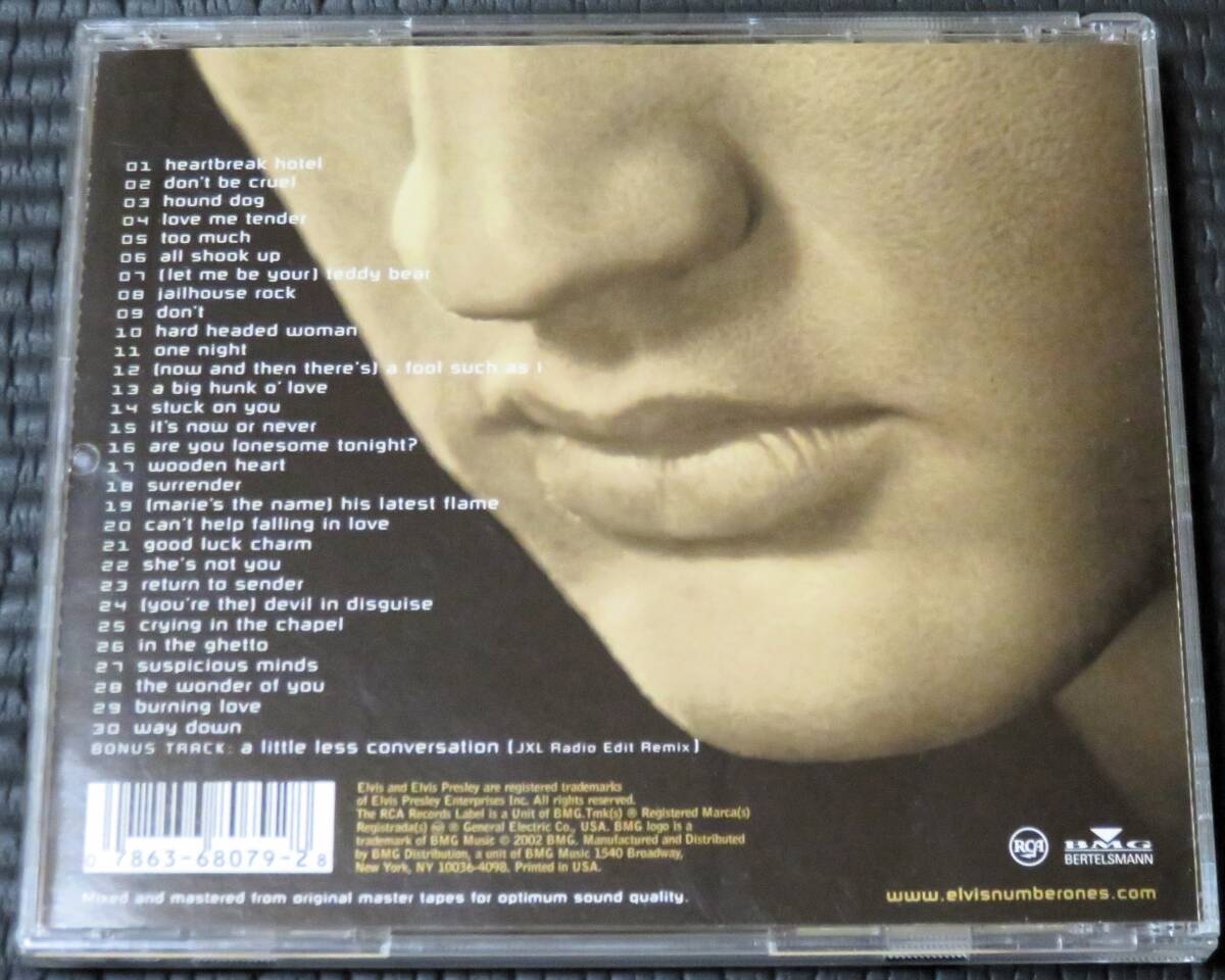 ◆Elvis Presley◆ エルヴィス・プレスリー 30 #1 Hits Best 究極ベスト 輸入盤 CD ■2枚以上購入で送料無料_画像2