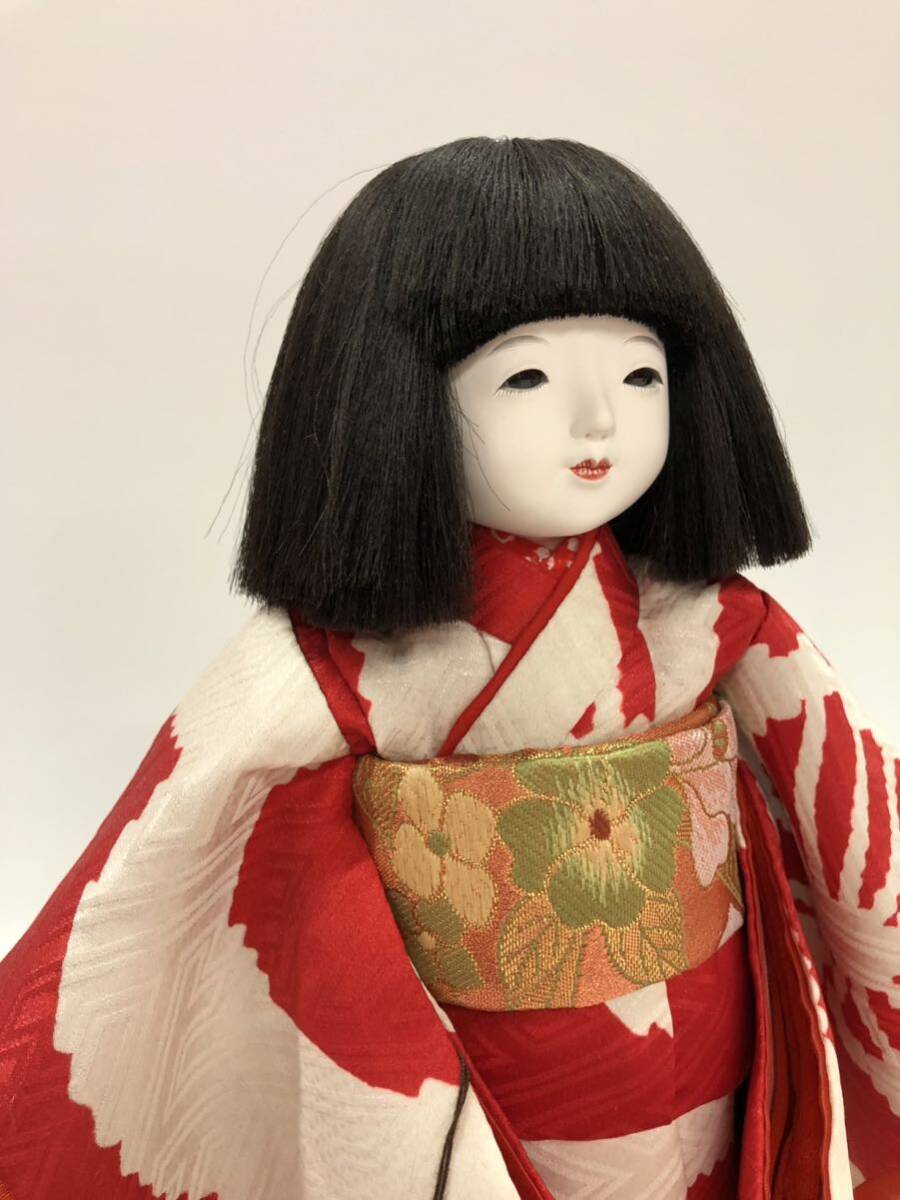 久楽朋 市松人形 女の子 日本人形 正絹 縮緬(Yahoo 久楽朋 市松人形 女の子 日本人形 正絹 縮緬(Yahoo