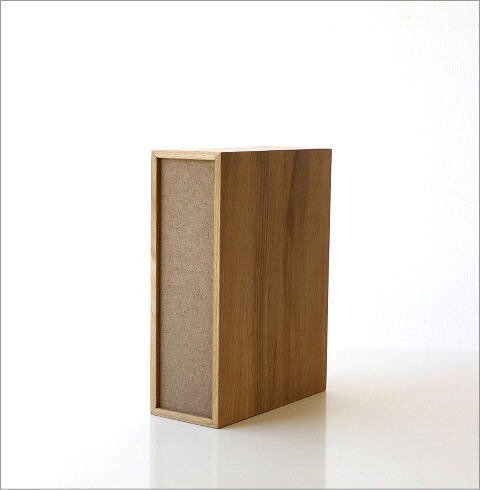  file box file stand A4 wooden natural wood vertical natural wood. archive box oak free shipping ( one part region excepting ) map8250