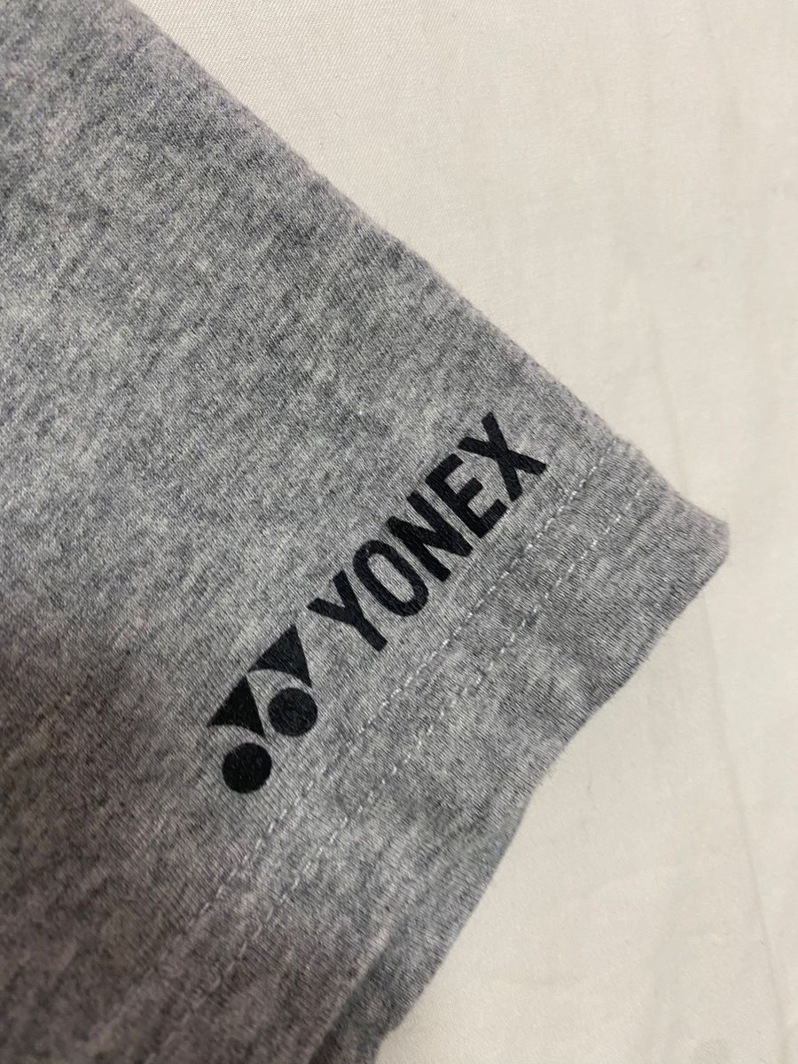 YONEX ヨネックス スタン・ワウリンカ STAN THE MAN Tシャツ グレー Lサイズ