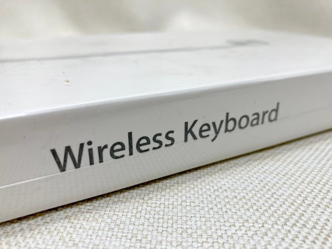 未使用/未開封【 Apple MC184J/B 】 A1314 Wireless Keyboard 無線キーボード 日本語(JIS)配列の画像2