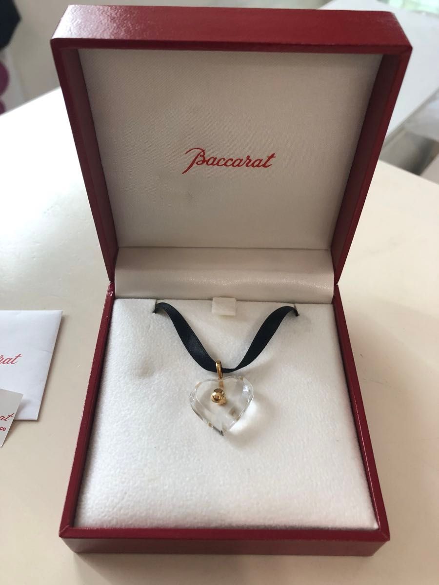 バカラ Baccarat ネックレス ペンダント チョーカー ハート バカラ Baccarat ネックレス ペンダント チョーカー ハート