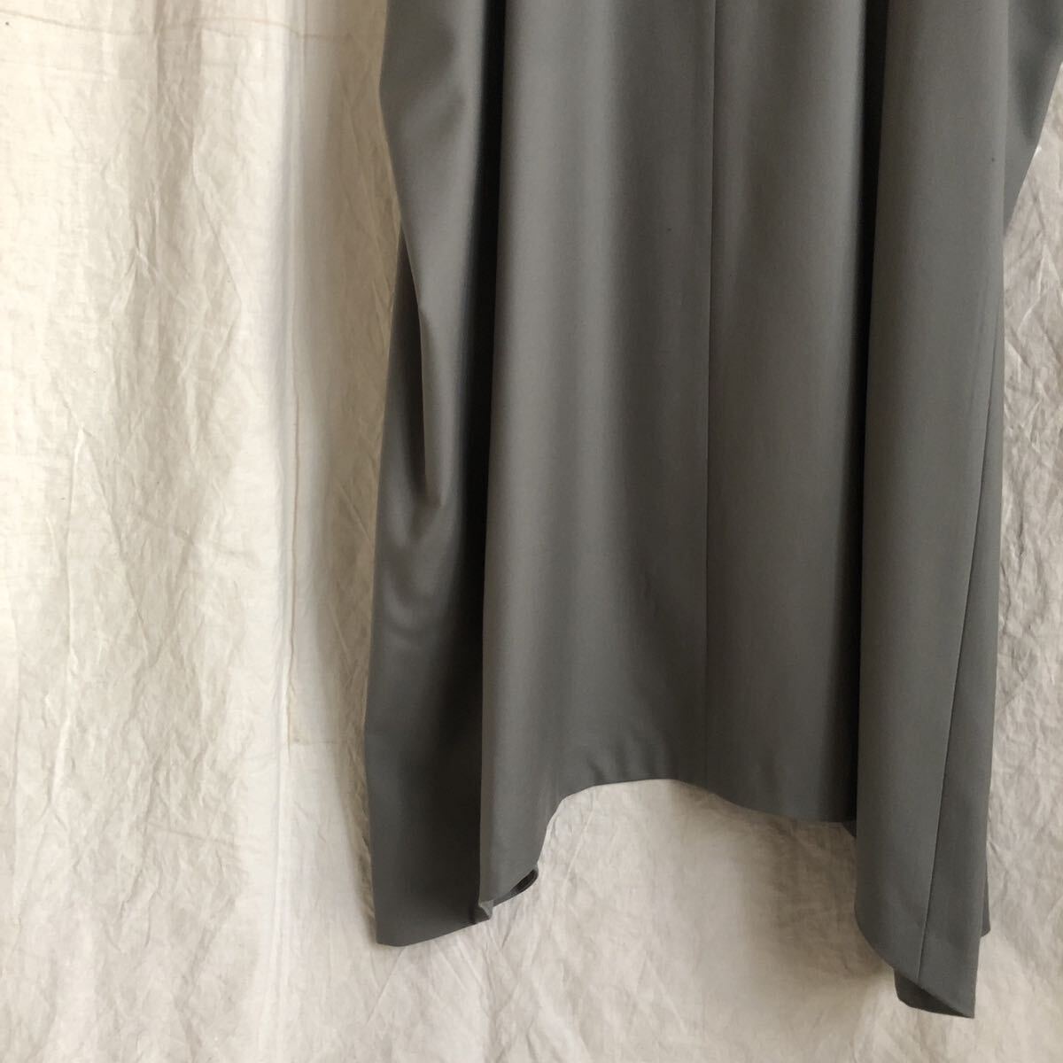 未使用展示品 Mochi square neck dress [green gray] 定価29,700円 モチ ワンピース_画像8