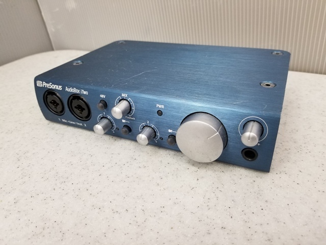 あ//J6778 Presonus プレソナス Audio Box iTwo  オーディオインターフェイス 通電OKの画像1