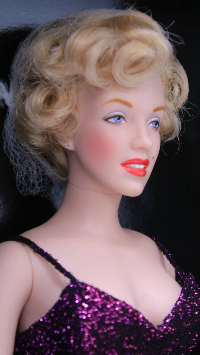 a//A7548 [ unused * long-term keeping goods ] FRANKLIN MINT Franklin Mint Marilyn Monroe portrait doll figure 