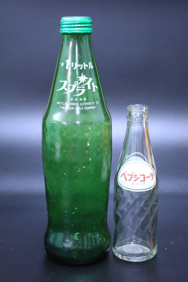 あ//A7583【昭和レトロ】 Coca Cola コカ・コーラ　ホームサイズ　ボトルケース(木箱)　ガラス瓶　空き瓶 まとめて5本　当時物_画像7
