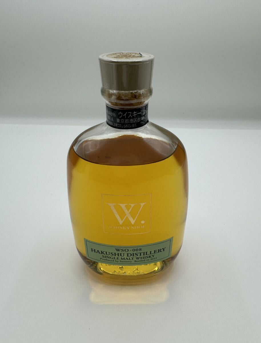 ショップ.W 限定販売品 サントリー 白州WSO-008 シングルモルトウイスキー 300ml 48度 1本_画像2