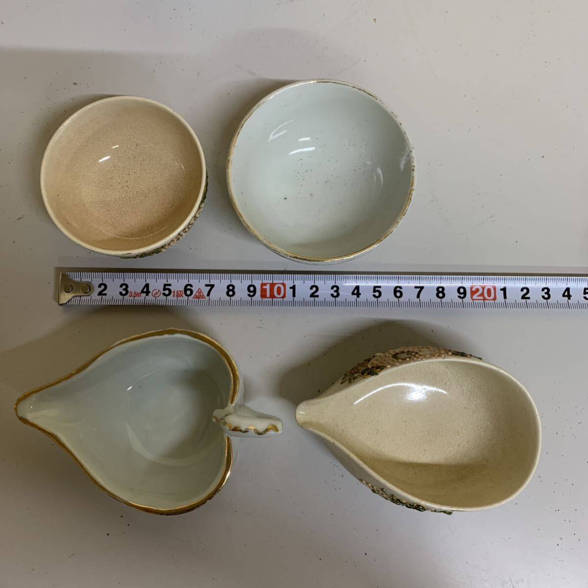 御茶器 茶器 セット 焼物 清水焼 陶器 清陶 茶器セット N175_画像2