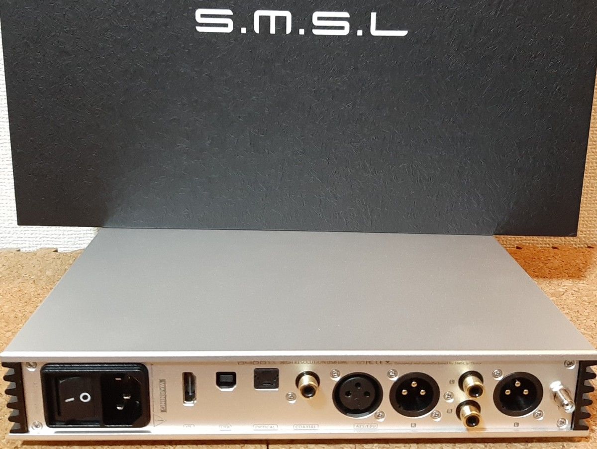 極美】SMSL D400EX ハイエンドD/Aコンバーター DAC 正常動作 極美】SMSL D400EX ハイエンドD/Aコンバーター DAC 正常動作