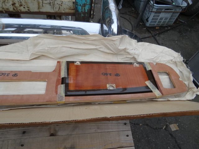  unused - Daimler / double -6/ dash board & door /WOOD panel SET at that time price Y300000 #190401