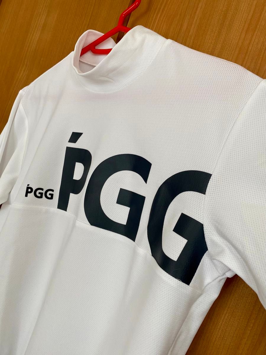 PGG Peストレッチ トリコットメッシュ Tシャツ size 5(L) ホワイト