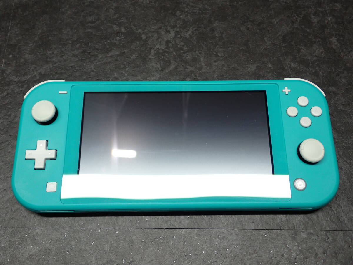 398【1円～】ニンテンドースイッチライト Nintendo Switch Lite 本体 ターコイズ_画像4