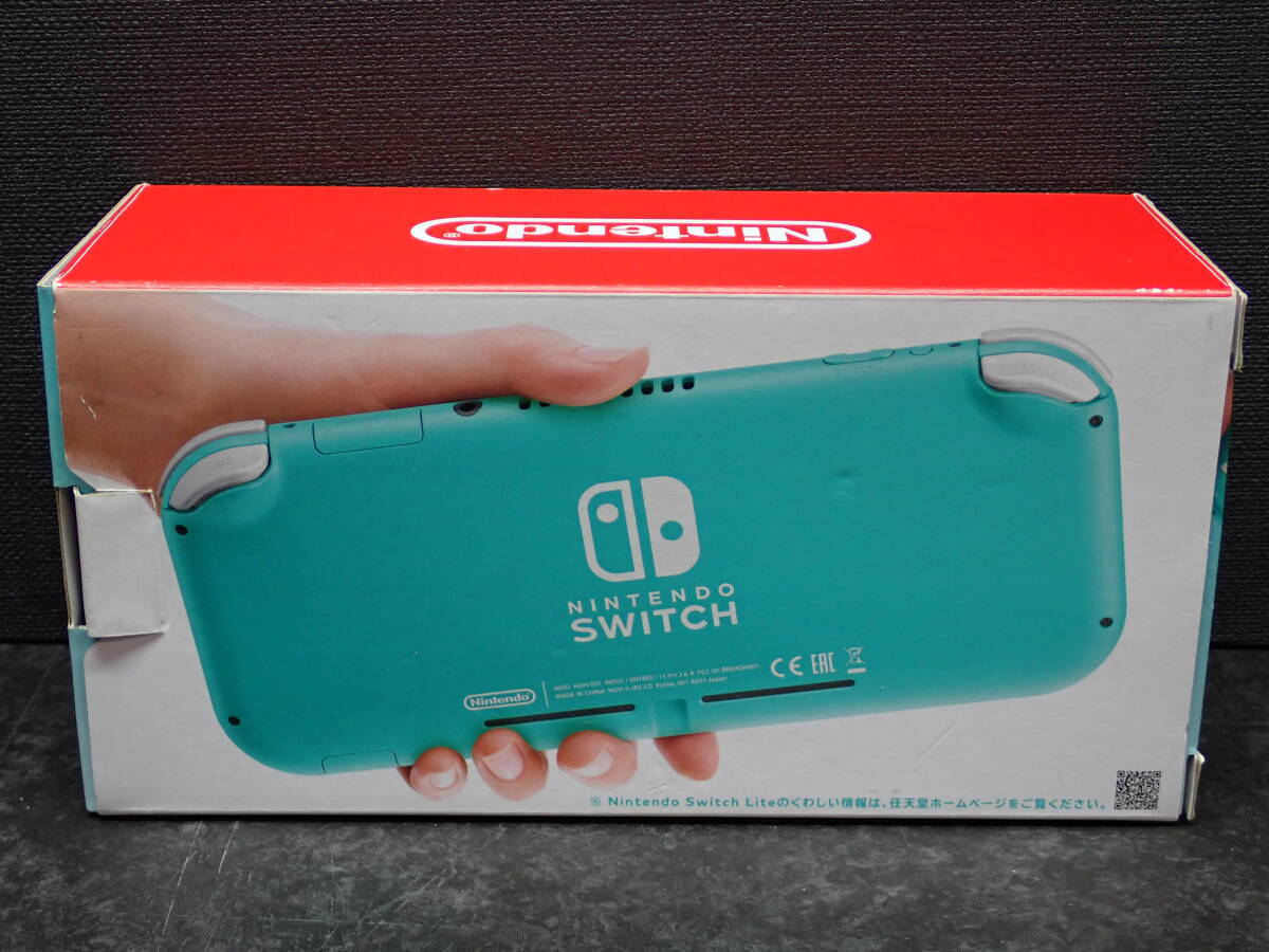 398【1円～】ニンテンドースイッチライト Nintendo Switch Lite 本体 ターコイズ_画像2