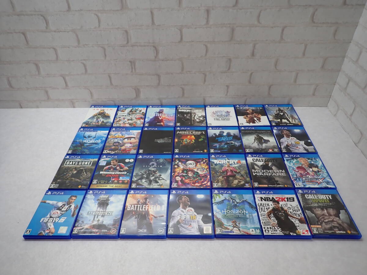*443[1 jpy ~]PS4 soft set sale * large amount ... blade Final Fantasy Call of Duty NBA 2K19