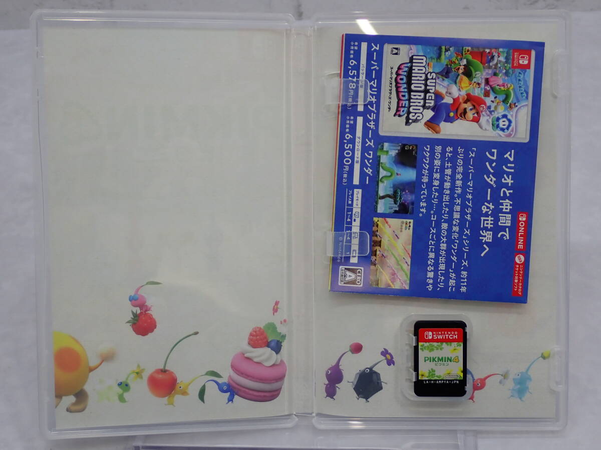 538◆中古品★ニンテンドースイッチソフト Nintendo Switch ピクミン4_画像3