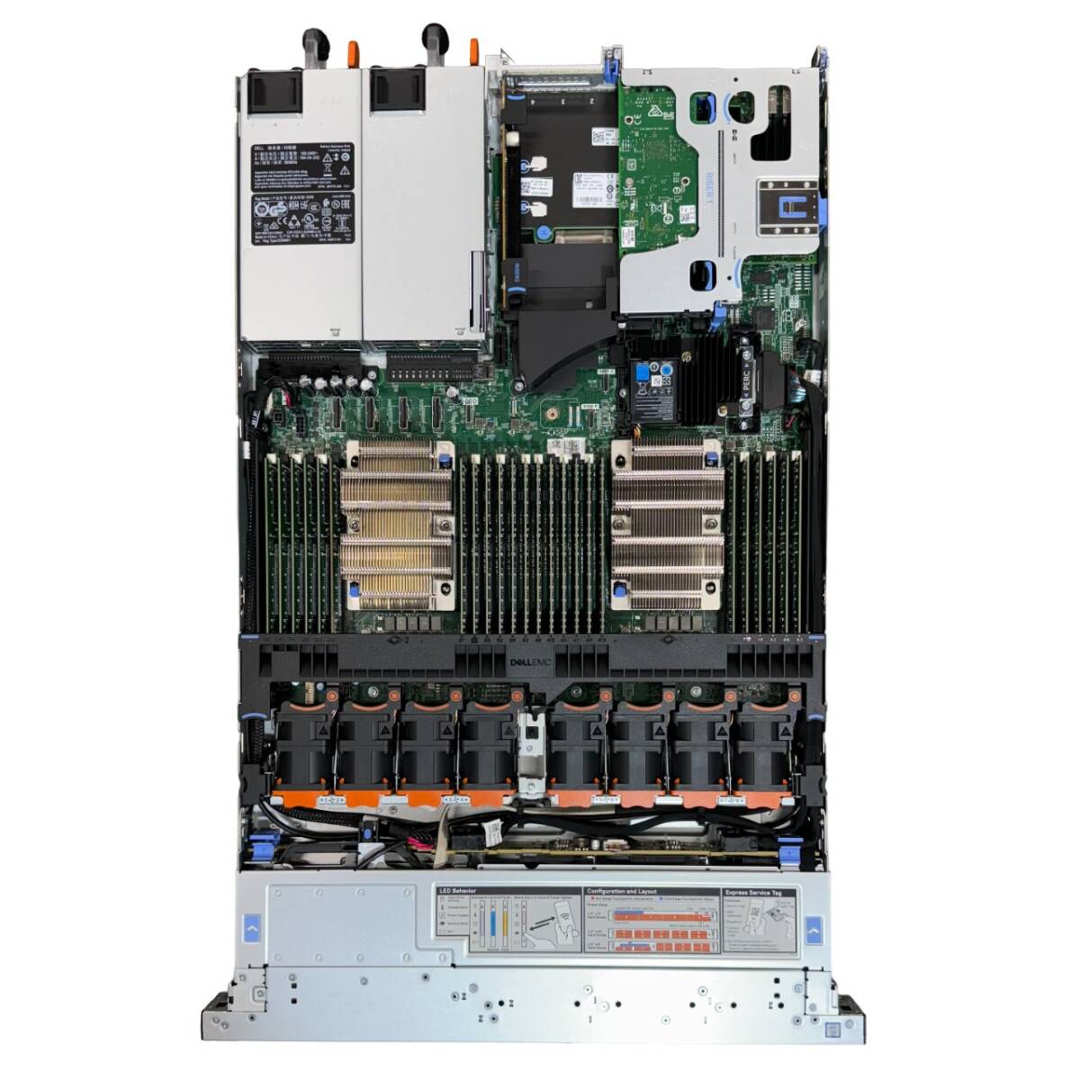 【開封済み・未使用品】DELL PowerEdge R640 (Xeon GOLD6138@2.0GHz x2 / 384GB / 960GB SSD x2) (管：SV0027)_画像4