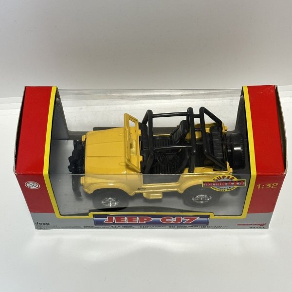 【未開封】New-ray/ニューレイ S=1/32/JEEP CJ7/ジープ/イエロー/k6051011_画像2