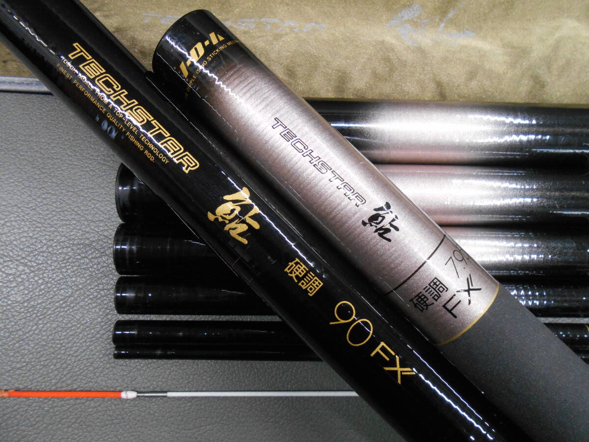 100%正規品 オリムピック名竿 4625円 鮎竿 中古のお 硬調90FX テクスター鮎 アユ竿