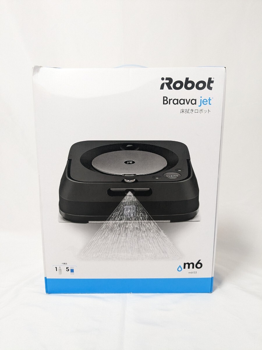 極美品 iRobot Braava jet m6 ブラーバジェット ブラック 床拭きロボット iRobot