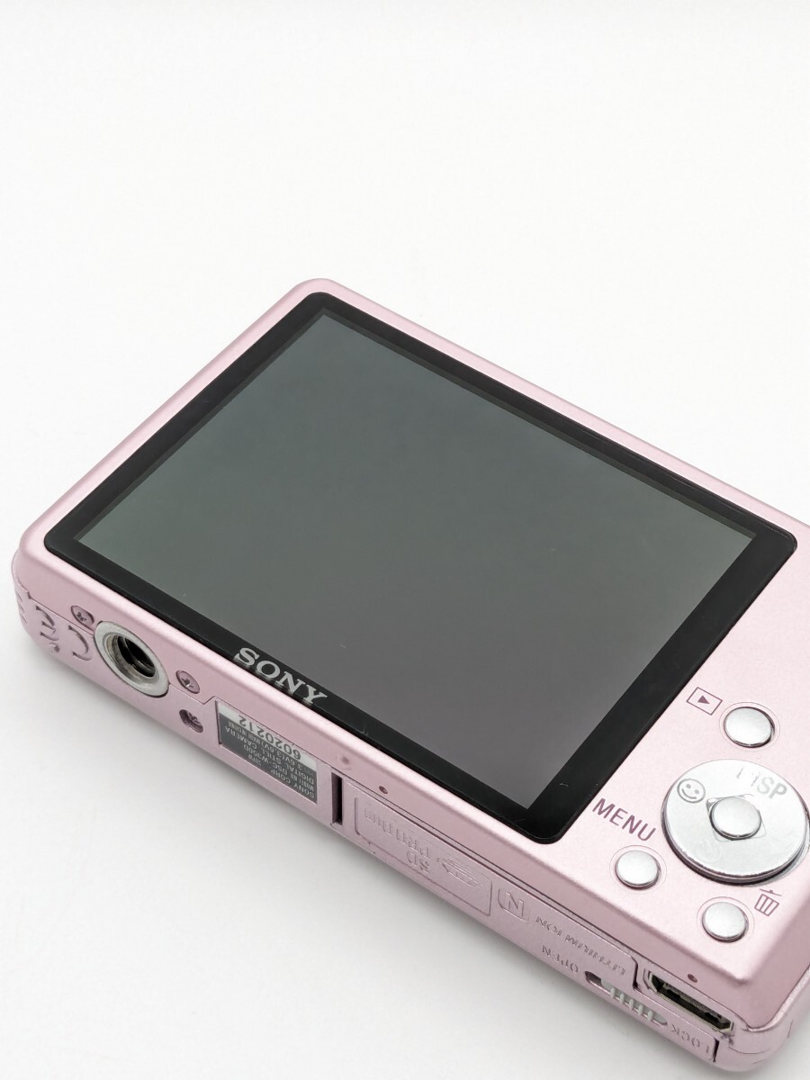 美品 SONY コンパクトデジタルカメラ DSC-W350D ピンクローズ Cyber-shot サイバーショット ソニー コンデジ_画像8
