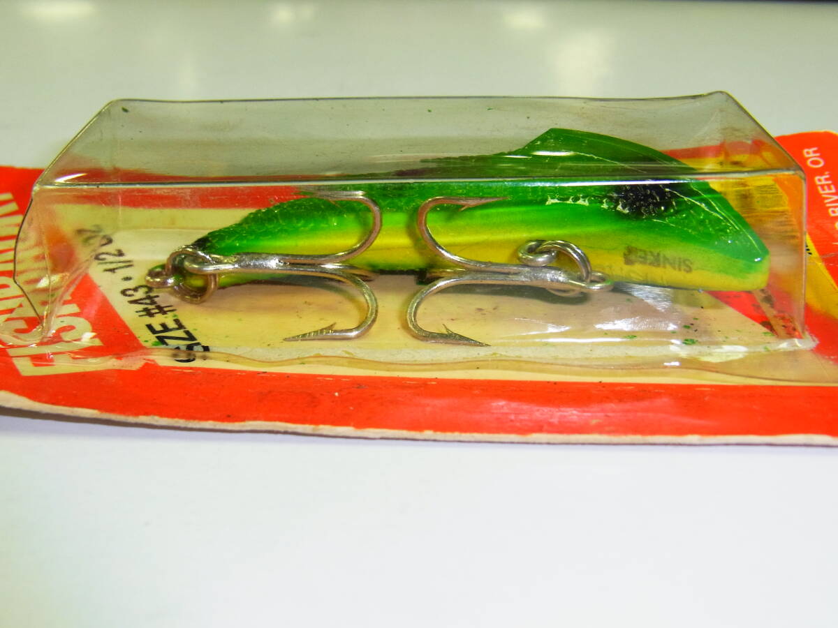 LUHR JENSEN (ルーハージェンセン) FISHBACK(フィッシュバック) FROG(フロッグ)　SIZE#43 1/2oz OLD オールド_画像2