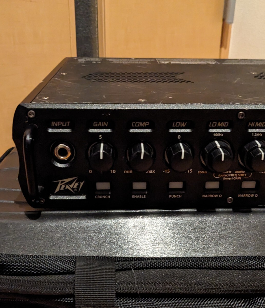 PEAVEY minimega ベースアンプヘッド1000w【ジャンク】ベース アンプ ヘッドの画像2