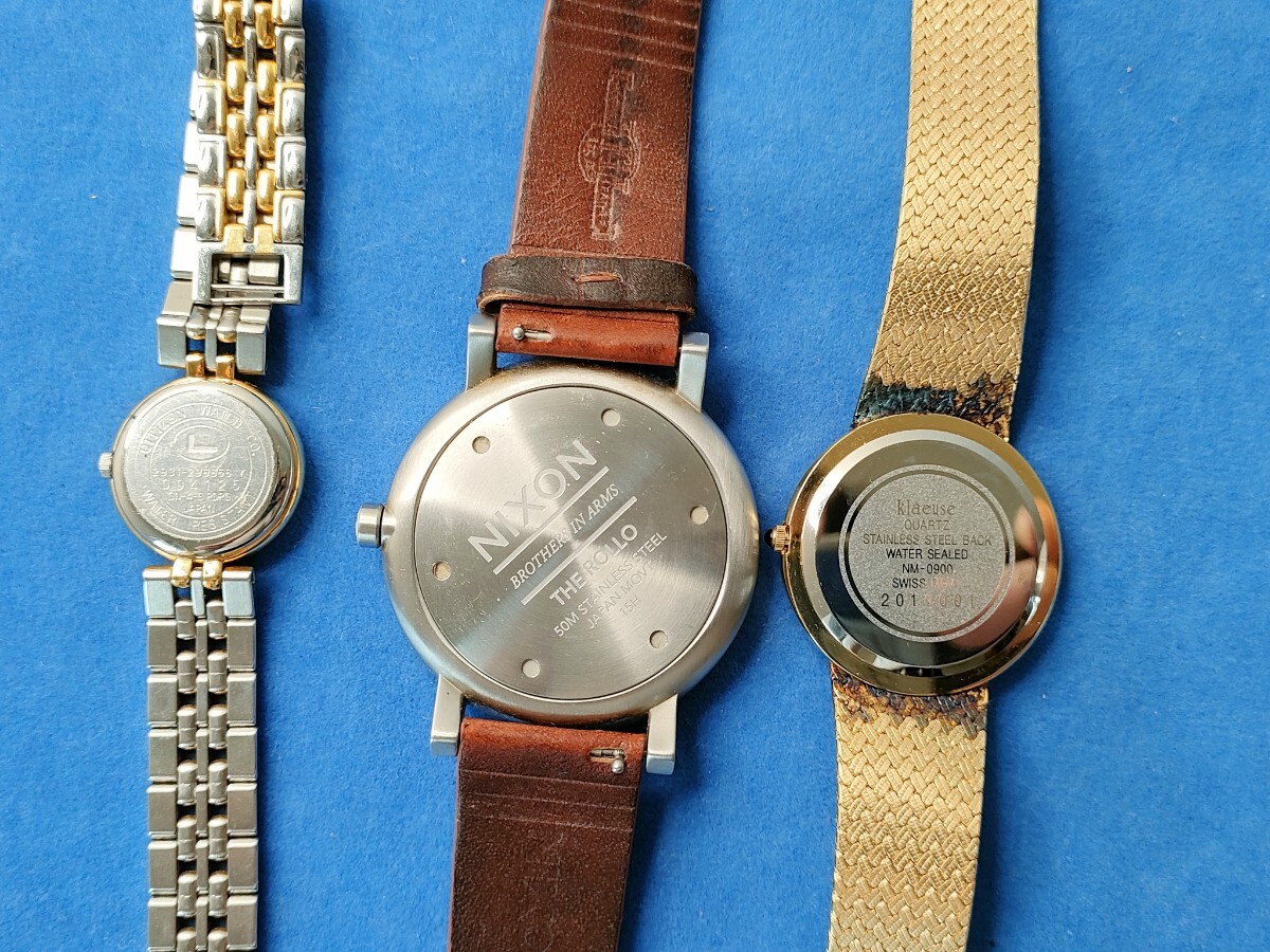 B003　腕時計　動作未確認　ジャンク品　現状品　NIXON/JHARRISON/SEIKOなど　他計6本_画像4