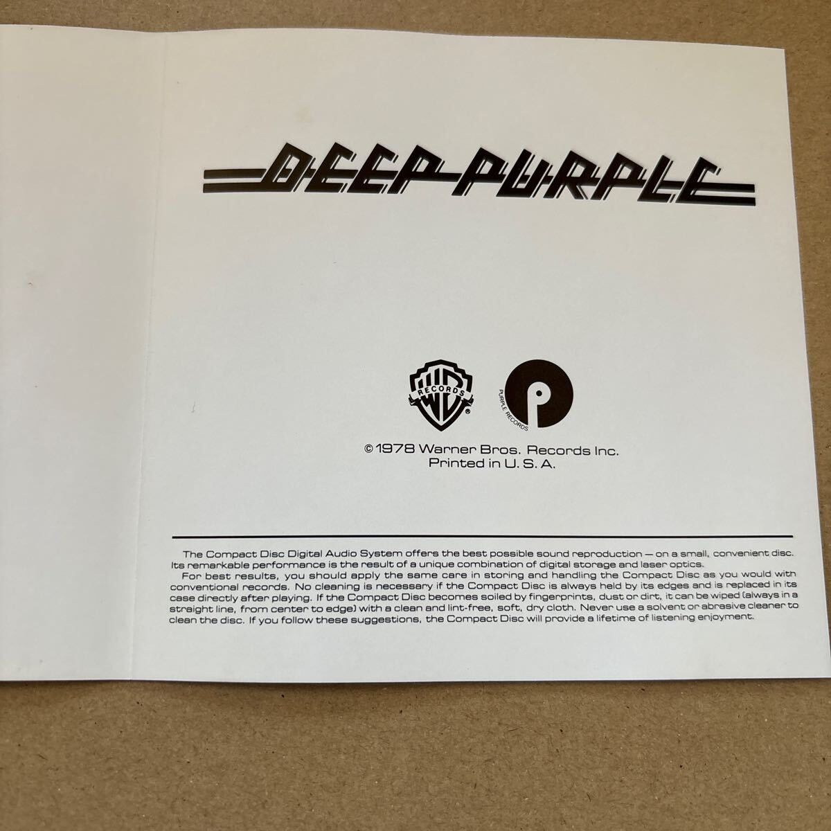 DEEP PURPLE /WHEN WE ROCK,WE ROCK & WHEN WE ROLL,WE ROLL foreign record 