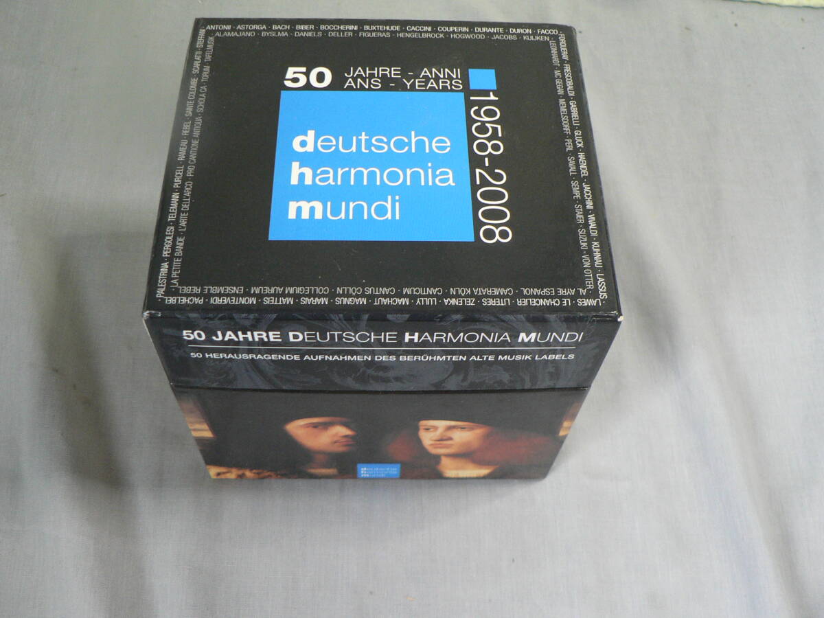 50CD BOX ドイツ・ハルモニア・ムンディ 50周年 限定BOX _画像1