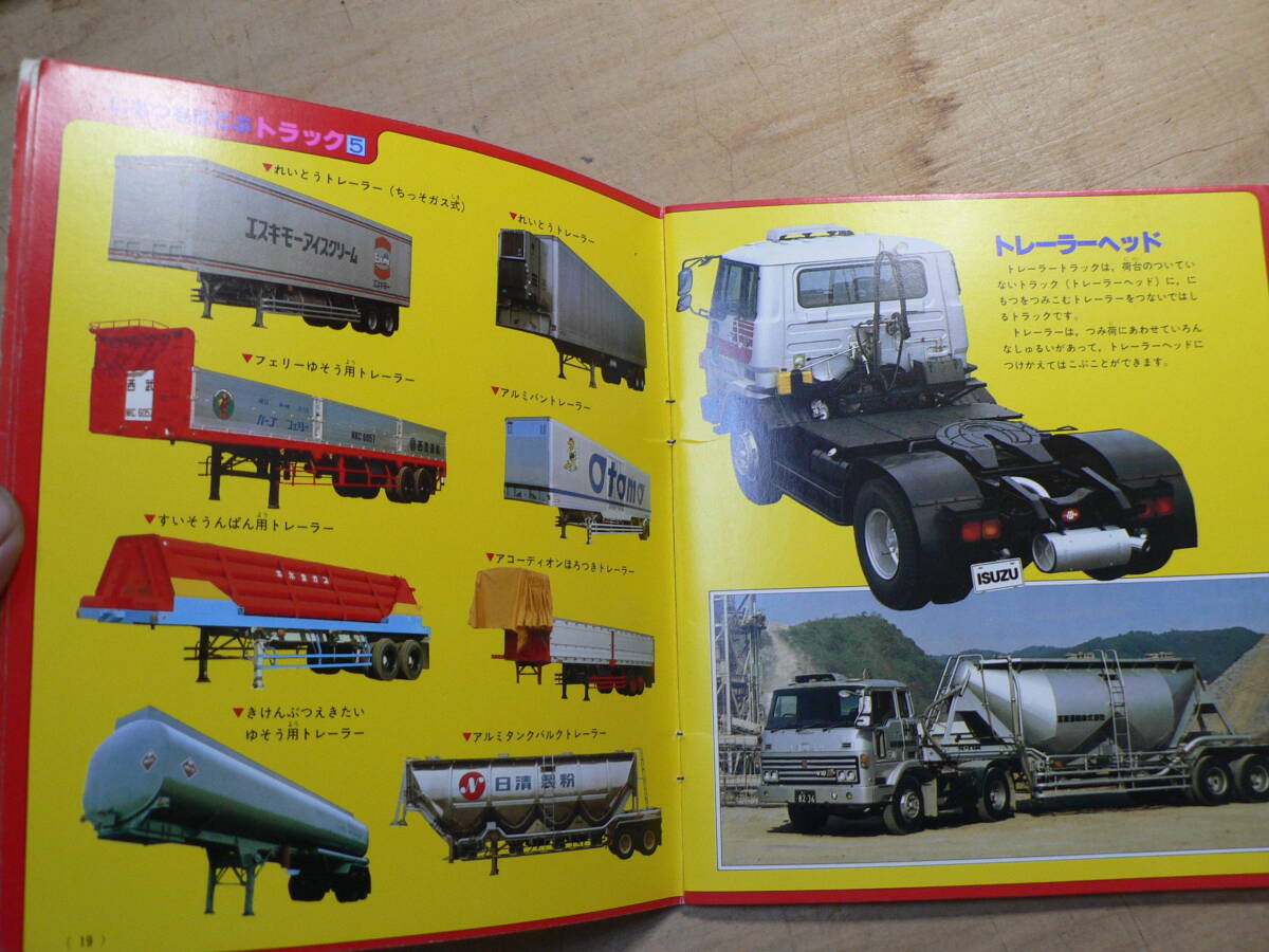 .. фирма цвет различные предметы грузовик механизм серии Showa 57 год 