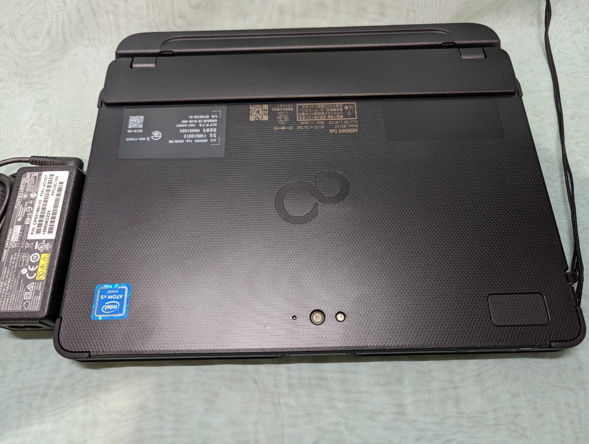 Fujitsu タブレット ARROWS Tab Q508/SE (SSD128GB)/キーボード付_画像10