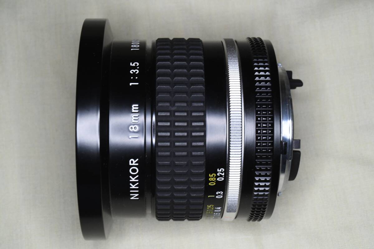 Nikon NIKKOR 18mm F3.5Ai-s super-beauty goods!