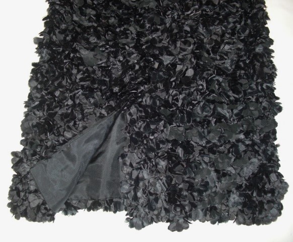 SALE! 参考上代323000円・マルニ MARNI  レディース 黒デザインスカート・サイズ38・未使用ですの画像5