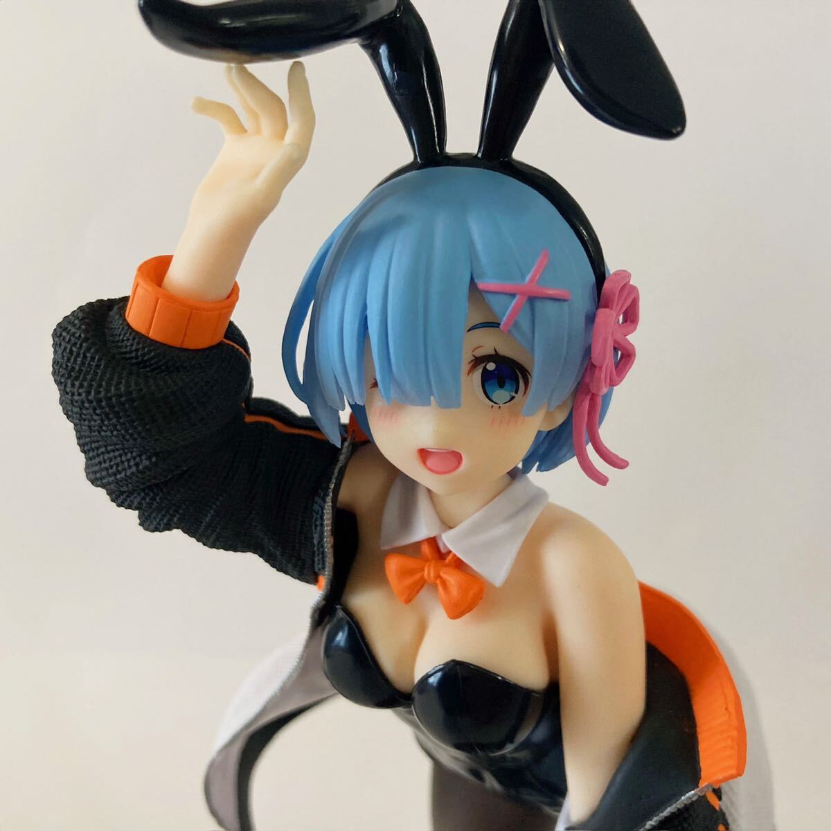 美品★Re:ゼロから始める異世界生活 リゼロ コアフル フィギュア レム ジャンパーバニー ver Coreful Figure Re:ZERO REM jacket Bunny_画像1