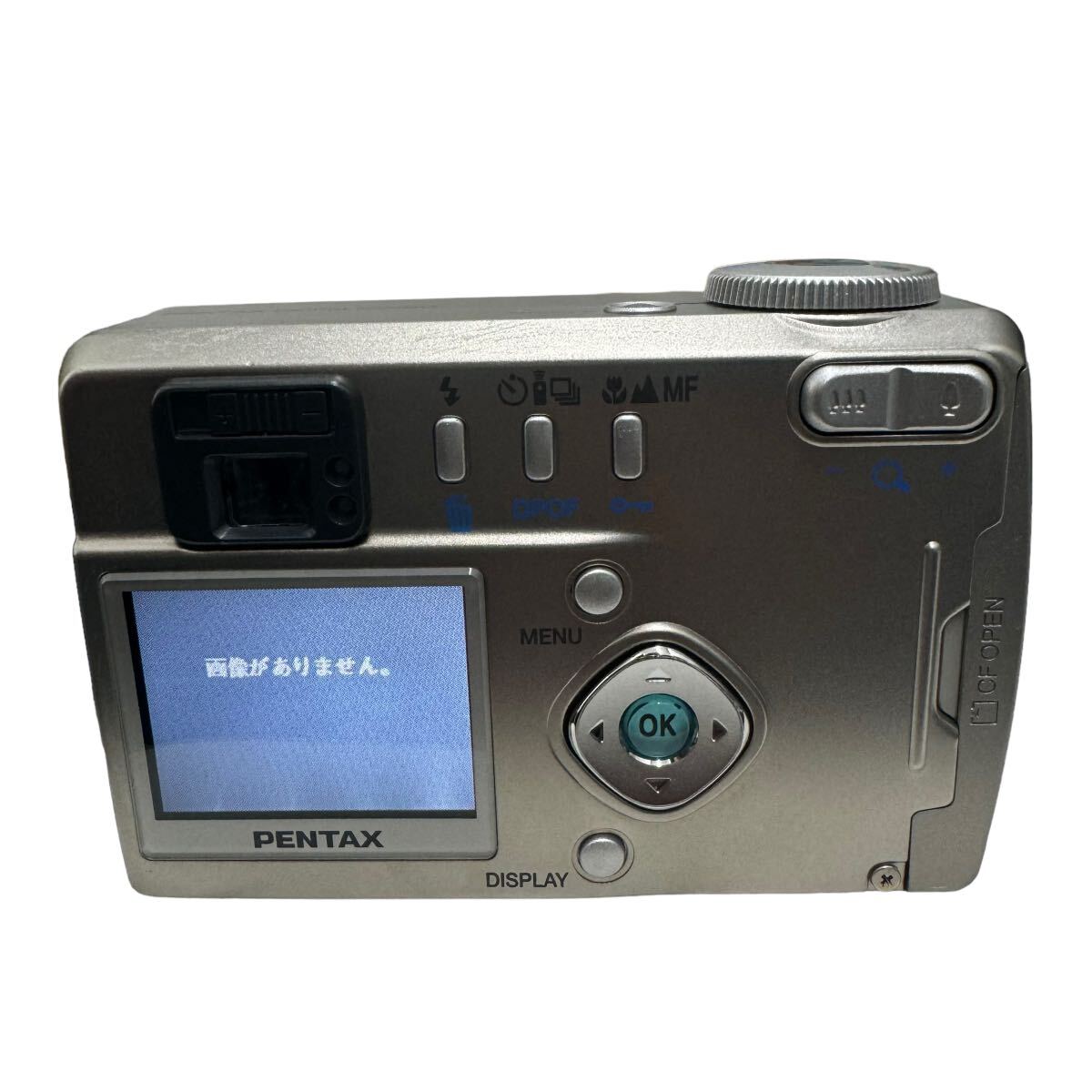動作品 PENTAX ペンタックス Optio 330 コンパクトデジタルカメラ 10228の画像2