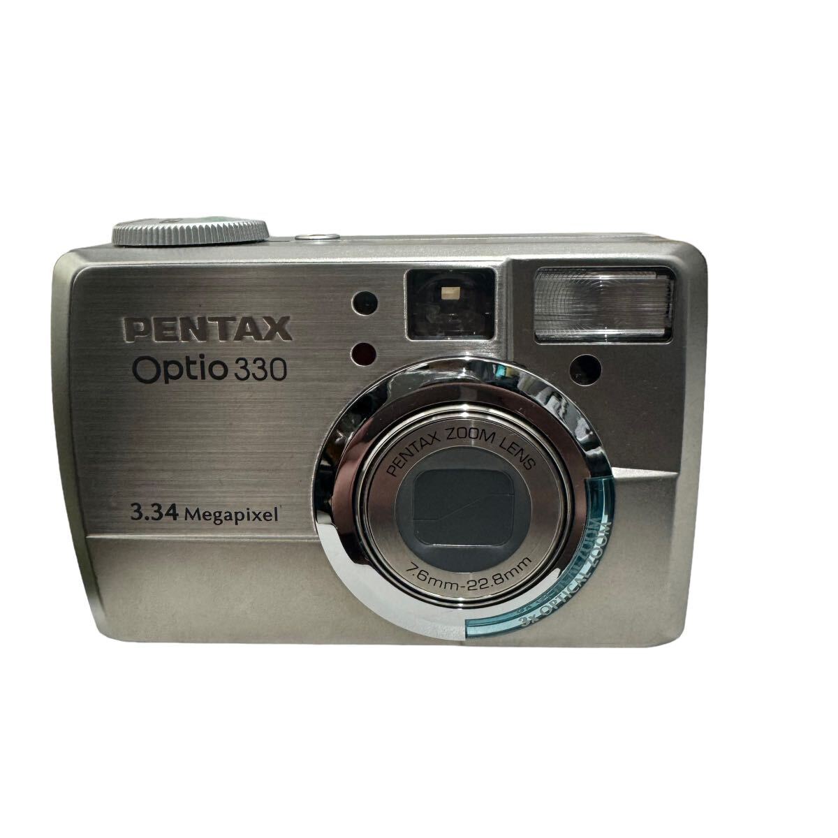 動作品 PENTAX ペンタックス Optio 330 コンパクトデジタルカメラ 10228の画像1
