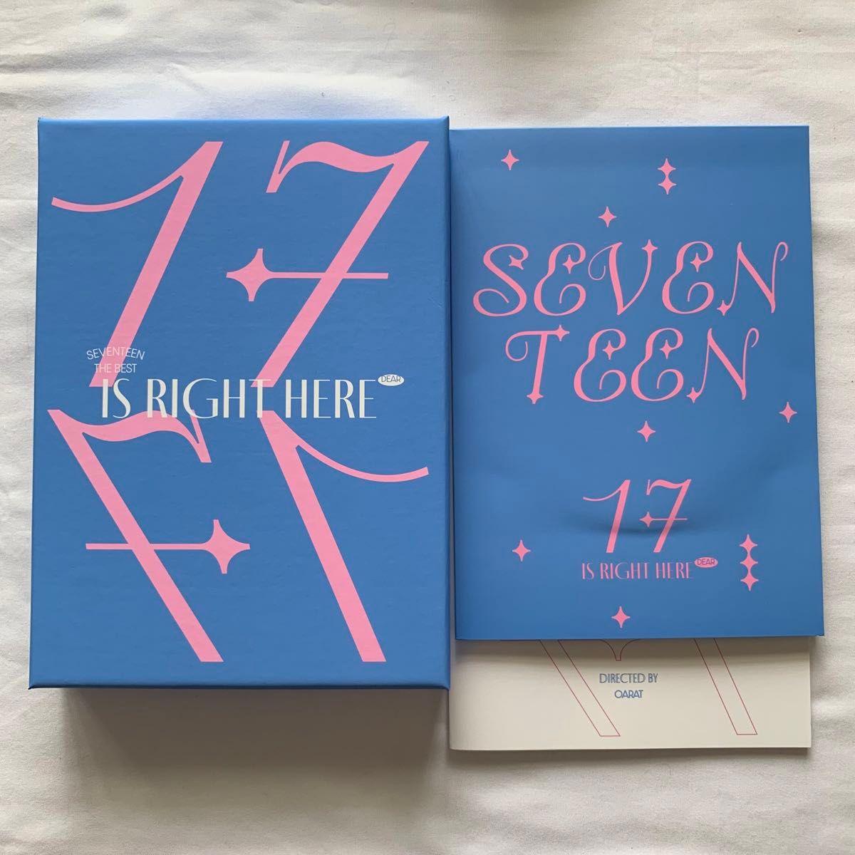 SEVENTEEN ベストアルバム　"17 IS RIGHT HERE“DEAR Ver. CD未再生