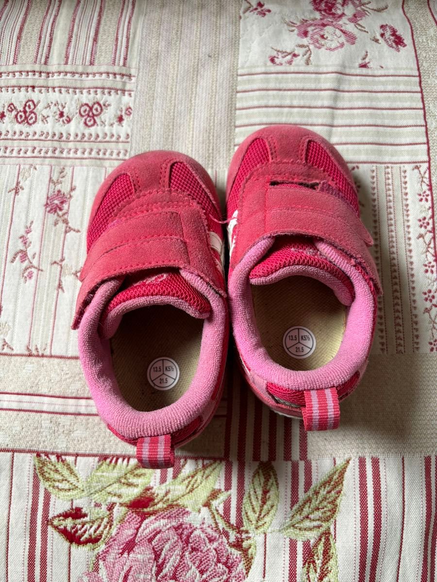 幼児用靴.アシックス.ピンク.13.5cm