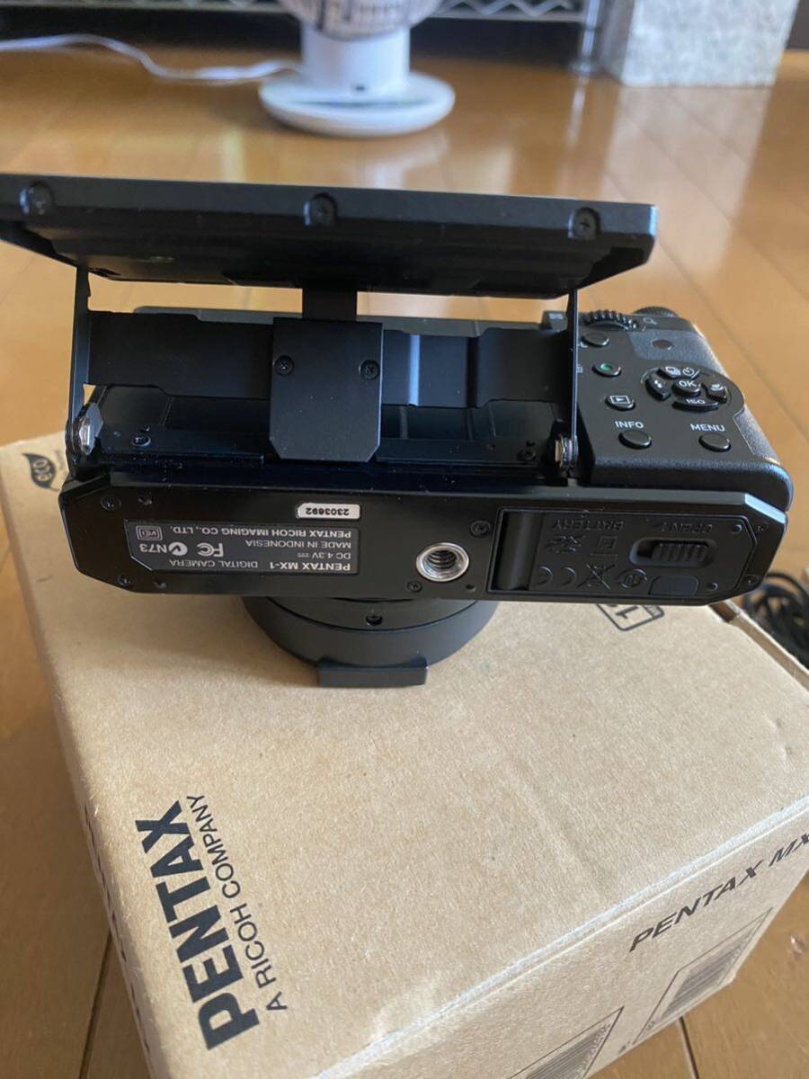 PENTAX MX-1 (クラシックブラック) コンパクトデジタルカメラ 箱付の画像7